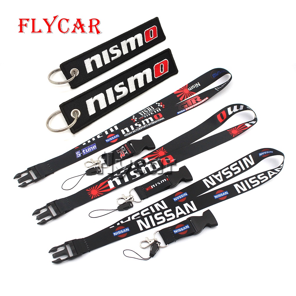 Dây Móc Chìa Khóa Xe Hơi Kèm Giá Đỡ Chuyên Dụng Cho Nissan Nismo GTR