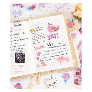 Set 40 miếng hình dán trang trí Deco sticky