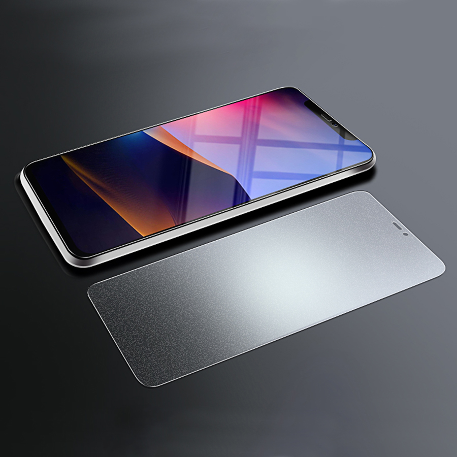 Kính Cường Lực Nhám Full Màn Chống Vân Tay Cho iPhone 14 13 12 11 Pro XS Max Mini XR X 8 7 6 6s Plus SE 2020