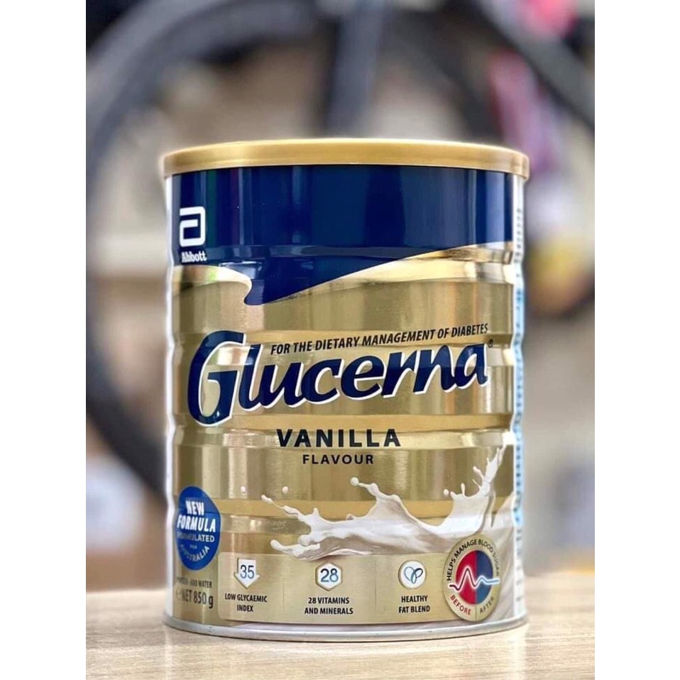 Sữa dành cho người tiểu đường glucerna úc 850g date 2023