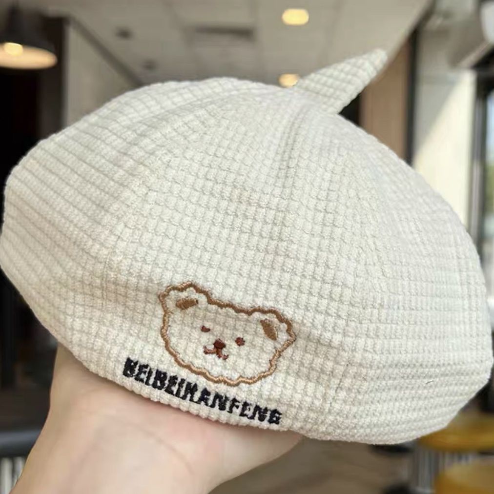 Mũ Nồi Beret Phong Cách Mới Cho Bé Trai Bé Gái @ -