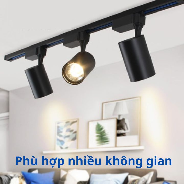 Đèn rọi ray led cob 20w 30w tranh tường bể thủy sinh