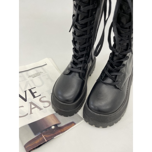 HÀNG ORDER- PLATFROM ZIP BOOTS BUỘC DÂY CÁ TÍNH