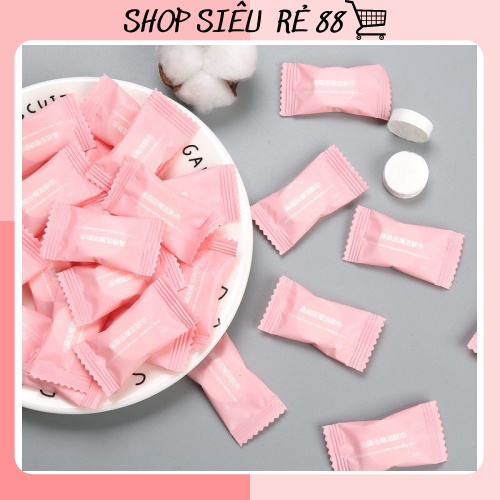 Combo 2 viên giấy nén du lịch hình viên kẹo tiện lợi 88005 SHOP SIÊU RẺ