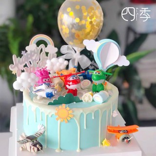 Set trang trí đội bay siêu đẳng (8 chiếc)