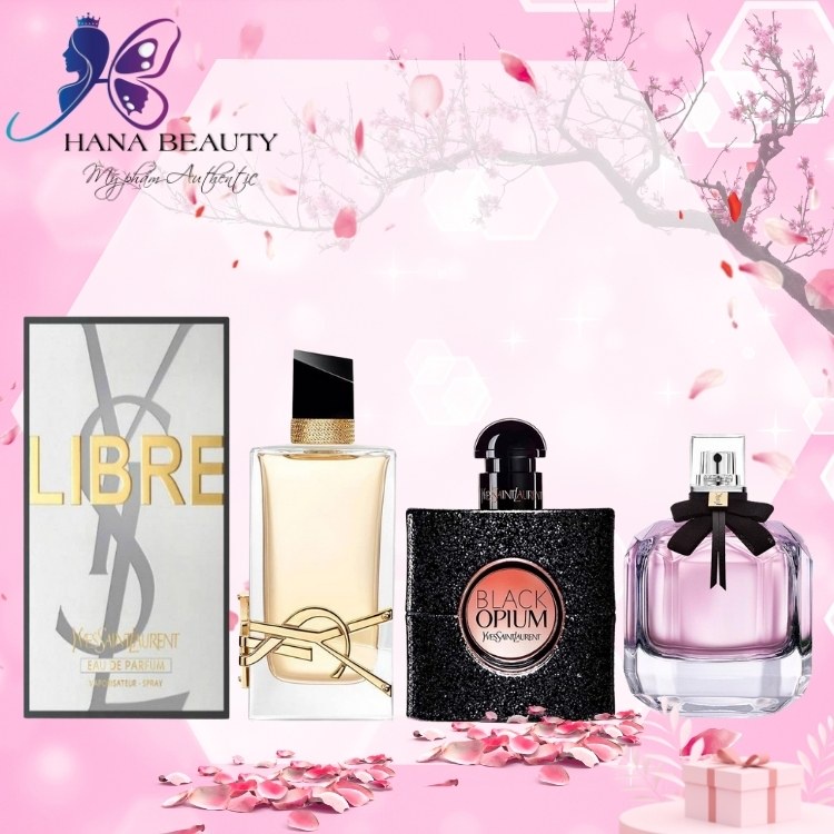 Nước Hoa YSL Libre 90ml, YSL Mon Paris 50ML, Black Opium 30ml, Nước Hoa Nữ mùi hương sang chảnh