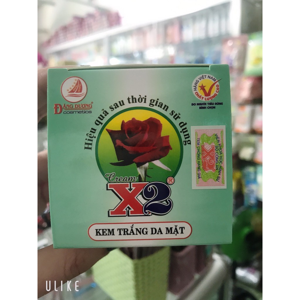 kem X2 trắng da mặt 12g [chuẩn hàng cty 100%]