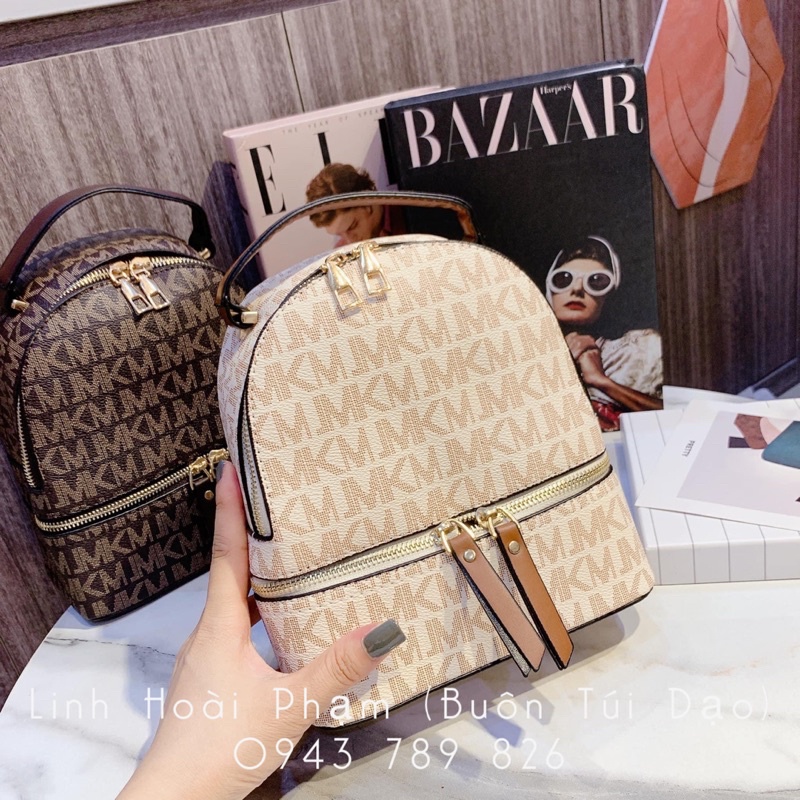 Balo nữ thời trang hoạ tiết chữ loại đẹp