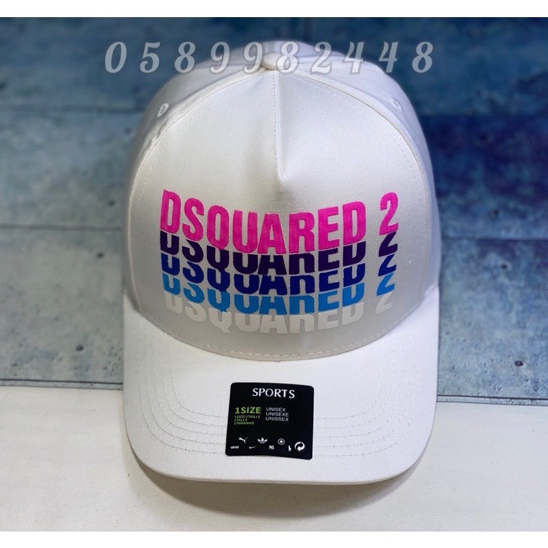 Mũ lưỡi trai ❤️ Nón kết in chữ DSQUAED 2  chất kaki nhung cao cấp form unisex nam nữ