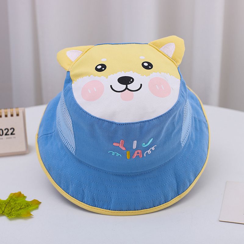 Nón Bucket Che Nắng In Họa Tiết Hoạt Hình Động Vật Ba Chiều Có Vành Che Nắng Cho Bé
