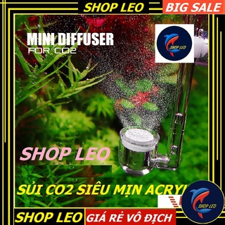 Sủi co2 siêu mịn acrylic - sủi khí co2 - bể thủy sinh - hồ cá cảnh