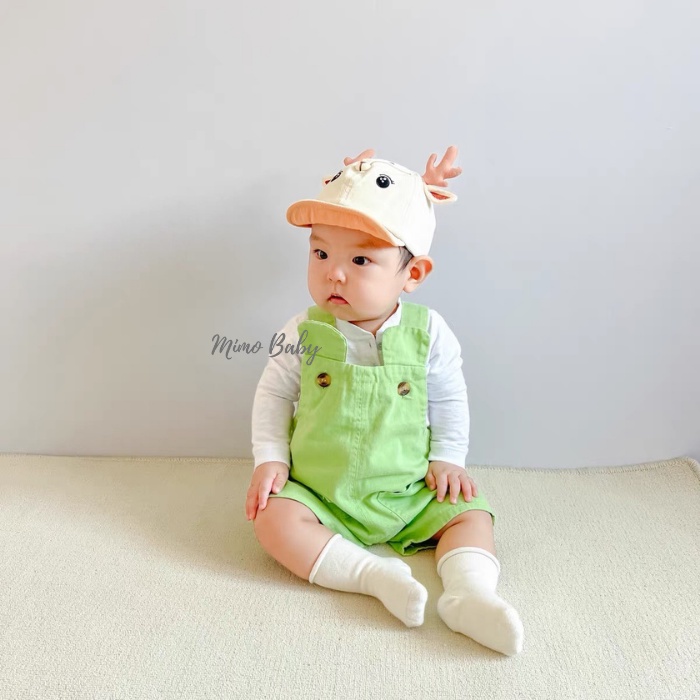 Mũ nón lưỡi trai hình chú nai dễ thương cho bé MH119 Mimo Baby
