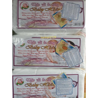 Combo 10 bịch khăn vải khô đa năng Hiền Trang 220g (hàng chuẩn)