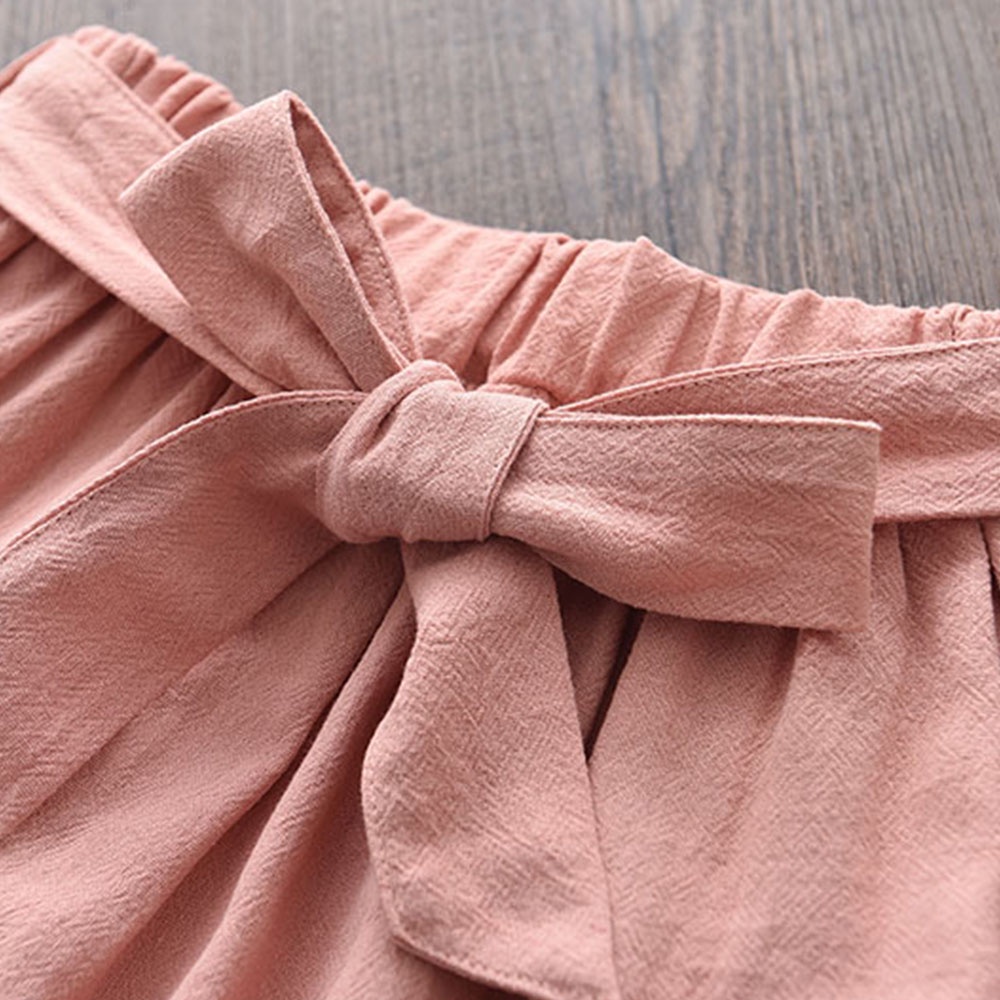 Set Bear Leader áo thun họa tiết cây kem + chân váy dễ thương thời trang mùa hè cho bé gái