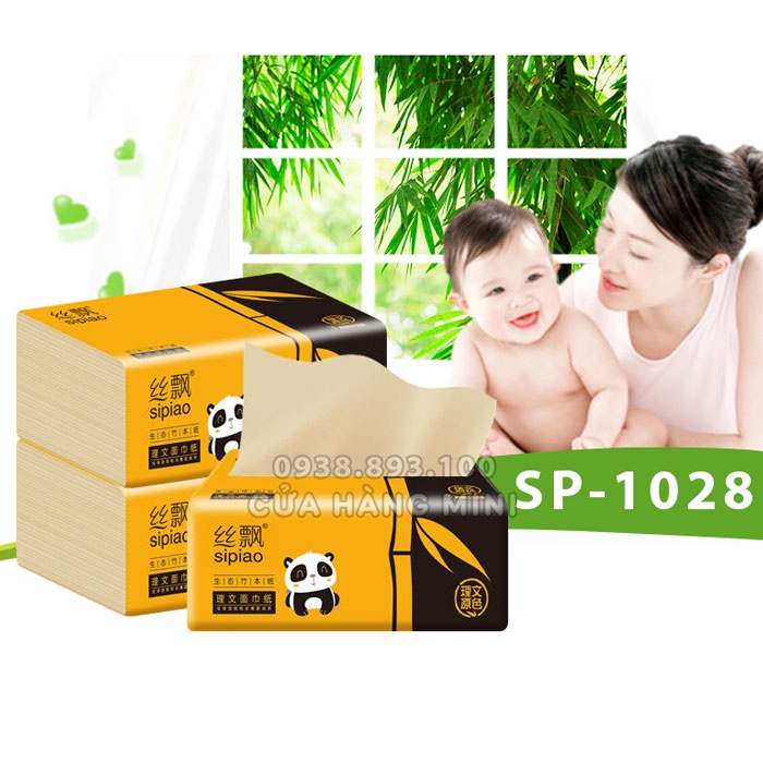 Lẻ 1 Gói Khăn Giấy (Giấy Ăn) Sipiao Dành Cho Bé SP-1028