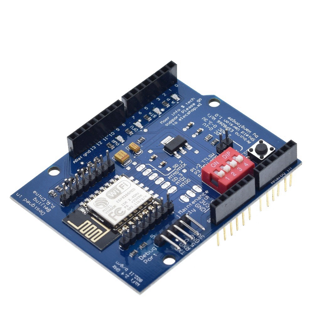 Bảng phát triển lá chắn không dây ESP8266 ESP-12E UART WIFI cho bảng mạch Arduino UNO R3 Mô-đun ONE | BigBuy360 - bigbuy360.vn