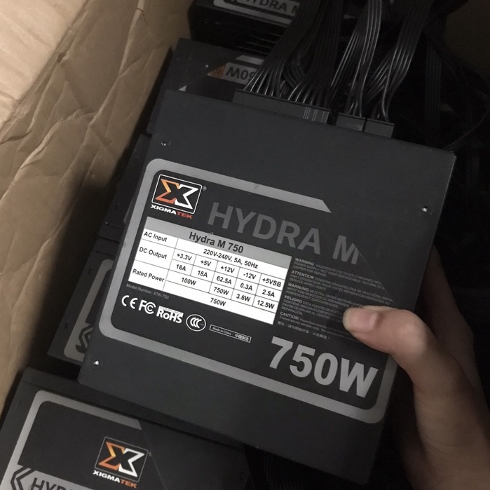 Nguồn Máy Tính Xigmatek Hydra M 750 Chính Hãng