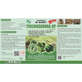Trichoderma/Trichoderma nước/trichoderma nuoc/nam doi khang/nấm đối kháng/men ủ trichoderma/men u rac/men u phan (1 lít)