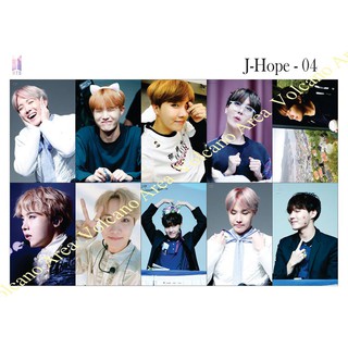 [BTS] Set Sticker J-Hope - 4 mẫu (có nhiều mẫu hình dán Kpop)