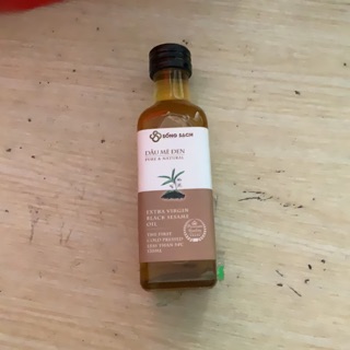Dầu mè đen sống sạch 120ml