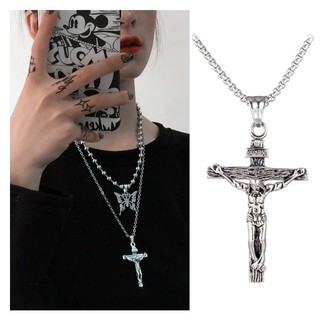 Set vòng cổ mặt thánh giá/ bướm độc đáo cho nam nữ