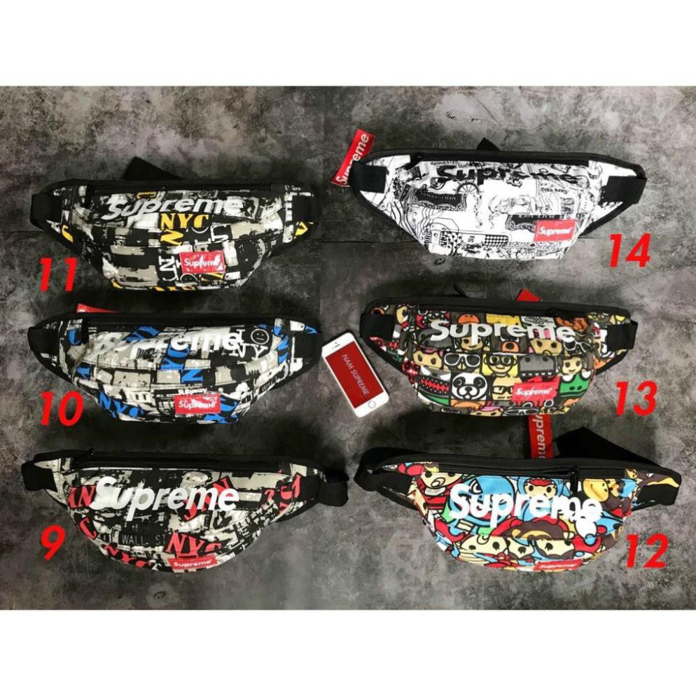 (Sale Giá Gốc) Túi bao tử đeo bụng, đeo chéo Supreme | BigBuy360 - bigbuy360.vn