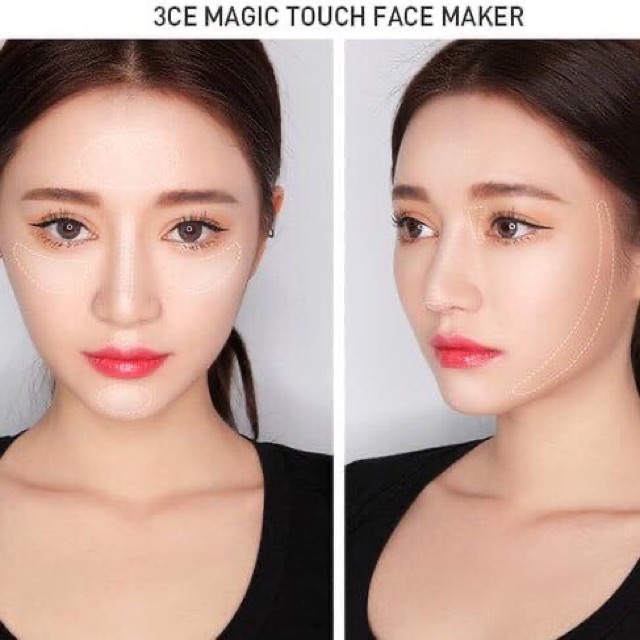 PHẤN TẠO KHỐI HIGHLIGHT #3CE MAGIC TOUCH FACE MAKER #beige