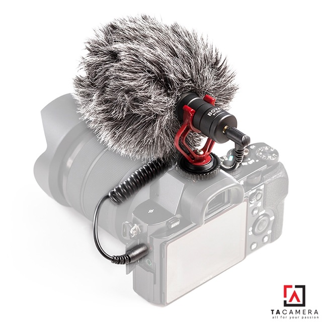 Micro Thu Âm Boya BYMM1 dùng cho điện thoại và DSLR camera (Chính hãng)