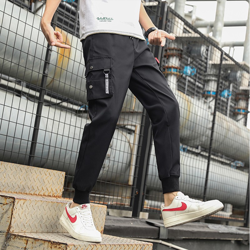 Quần Jogger Túi Hộp Nam Lưng Chun Bo Gấu Chất Thun Cao Cấp Thời Trang Hàn Quốc MENFASHION1989 JOGGER NAM 9000019C6