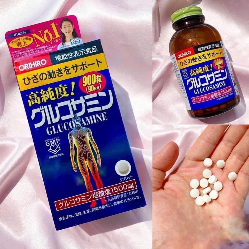 Bổ xương Glucosamine 1500mg của Orihiro Nhật