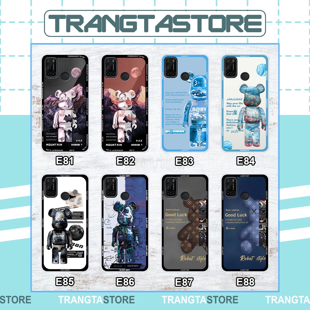 Ốp Vsmart Star 5 / Joy 4 / Live 4 in hình gấu Bearbrick,Mountain,xanh,đen,đỏ giá rẻ