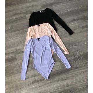 BODYSUIT DÀI TAY HỒNG