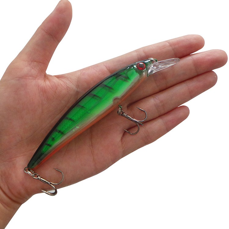 Mồi Câu Cá Giả Hình Cá Dạ Quang Kích Thước 11cm Trong Lượng 14g/Chuyên nghiệp thuận tiện