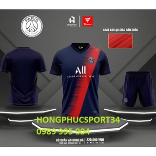 Áo bóng đá psg sân nhà màu xanh đen