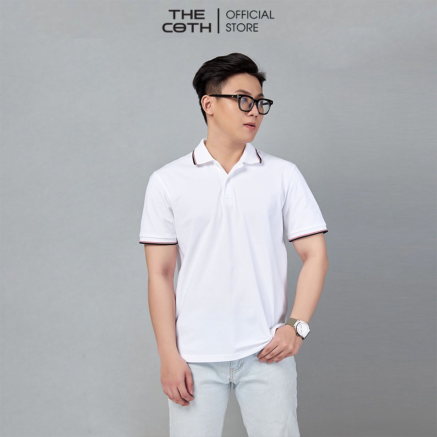 Áo Polo Nam Đẹp Form chuẩn phong cách sang trọng trẻ trung chất vải Cotton mềm mịn thoáng mát Thương Hiệu  THE COTH