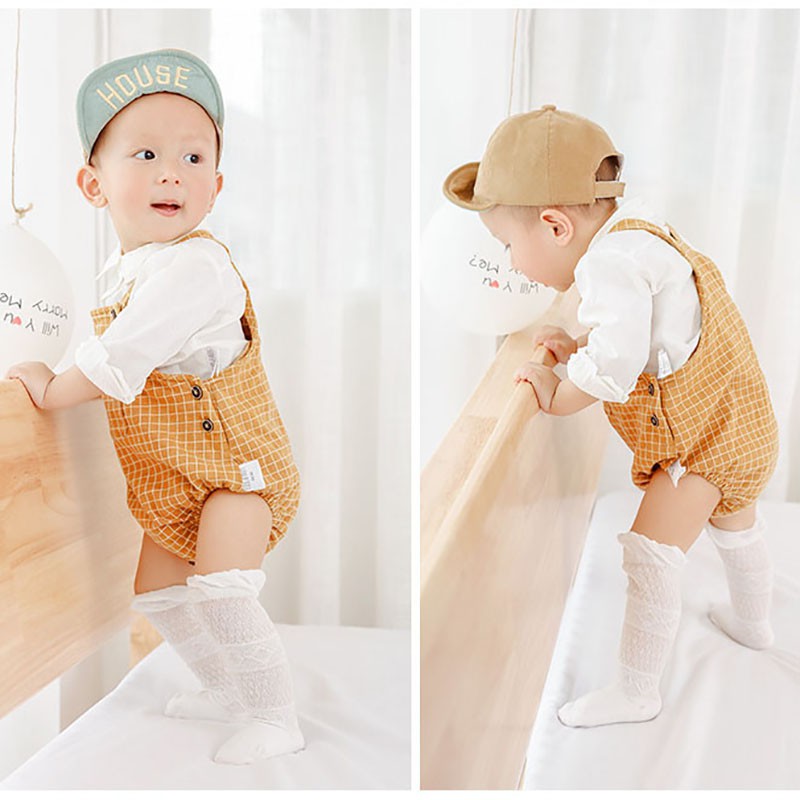 Đôi vớ cotton phối ren xinh xắn dành cho bé gái
