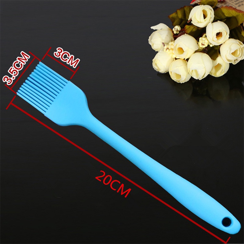 Oil brush kitchen pancake edible baking tool pancake high temperature resistant brush household silicone barbecue oil brush