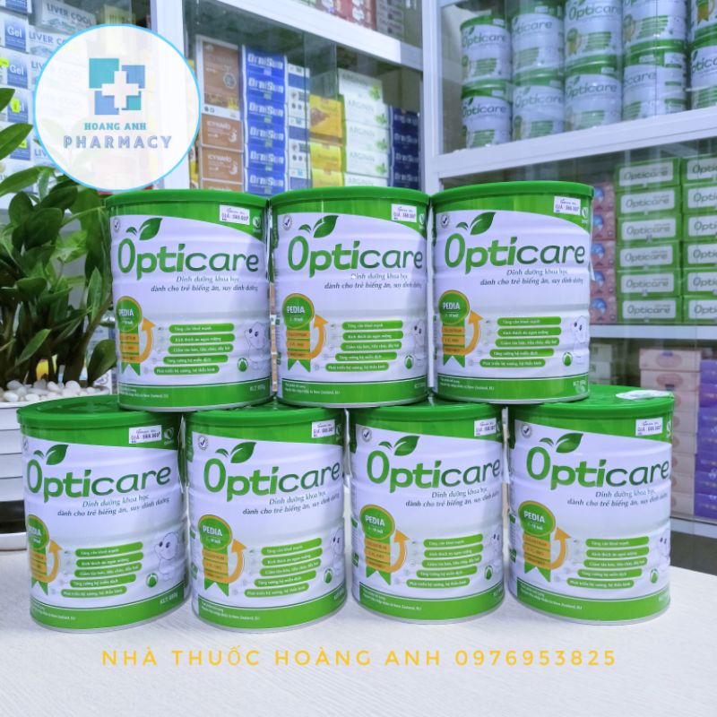 Sữa Opticare Pedia /Inflant / Grow IQ / Kids 380g và 850g