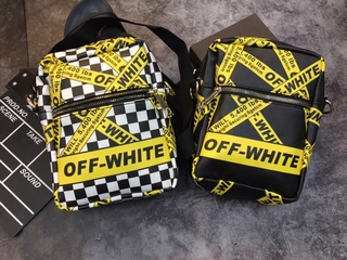 Túi đeo chéo bape x off white
