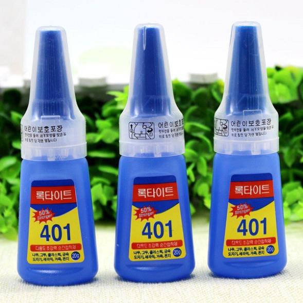 Keo 401 , keo gắn móng dính đá
