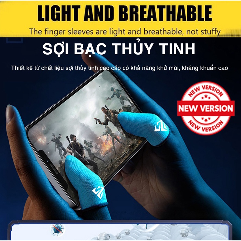 Bao tay chơi game cao cấp Sợi Thủy Tinh Shezi Freeship Găng tay chơi game cao cấp - Phụ kiện bao tay chs game
