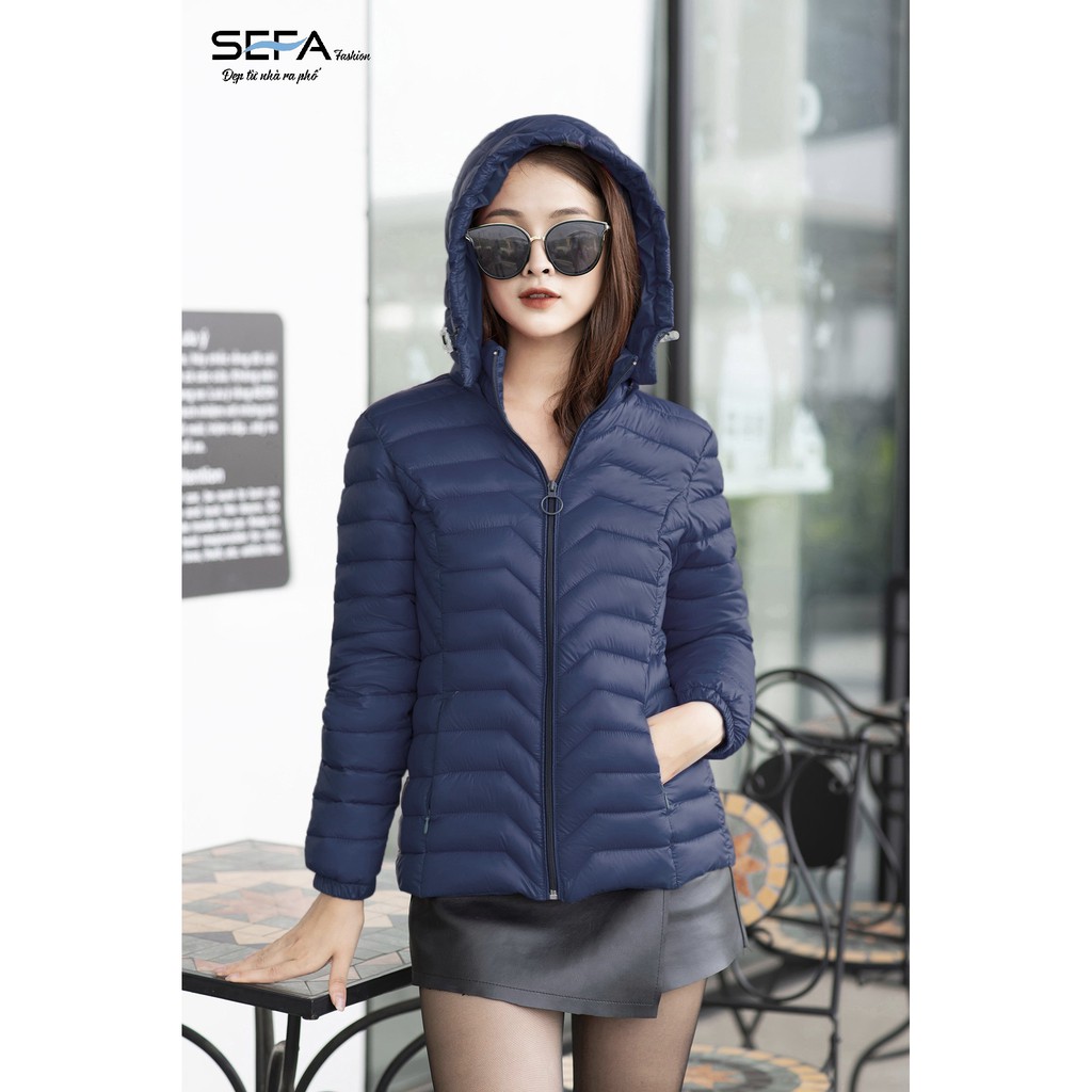Áo phao siêu nhẹ chần bông cao cấp SEFA