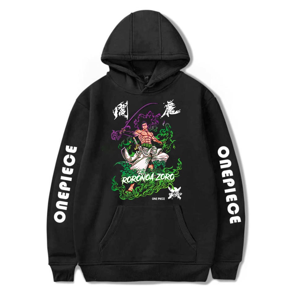 💥Áo One Piece 🎁 BST ÁO HOODIE cực đẹp in hình White BEard Luffy - Zoro - Ace One Piece chất nỉ bông   💖