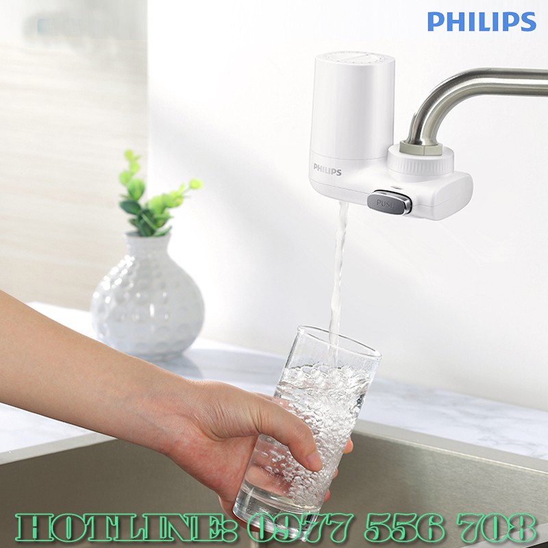 Lọc nước tại vòi 𝐅𝐑𝐄𝐄𝐒𝐇𝐈𝐏 Lọc nước đầu vòi Philips - slc.vn