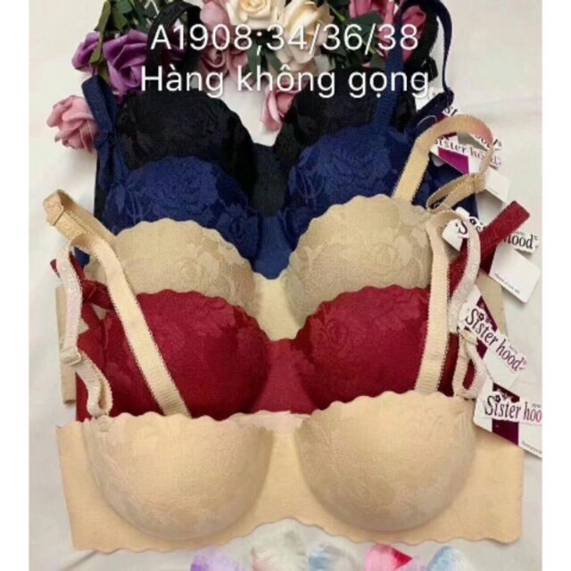 (1908)áo lót su vân hoa hồng mới nhất