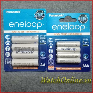 Pin sạc aa / aaa eneloop