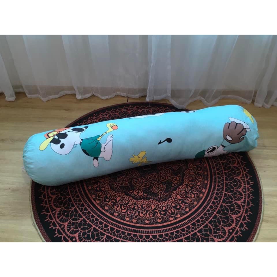 Vỏ gối ôm cottong poly kích thước tiêu chuẩn 35x100cm