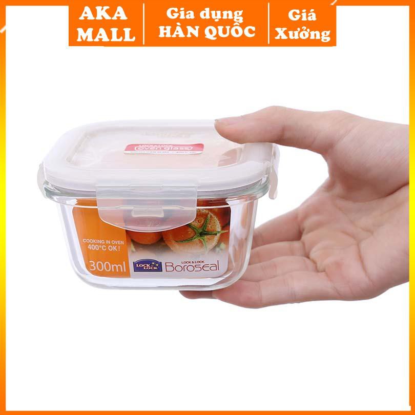 [Lock&lock]Hộp bảo quản thực phẩm thủy tinh Lock&Lock LLG205 300ml .