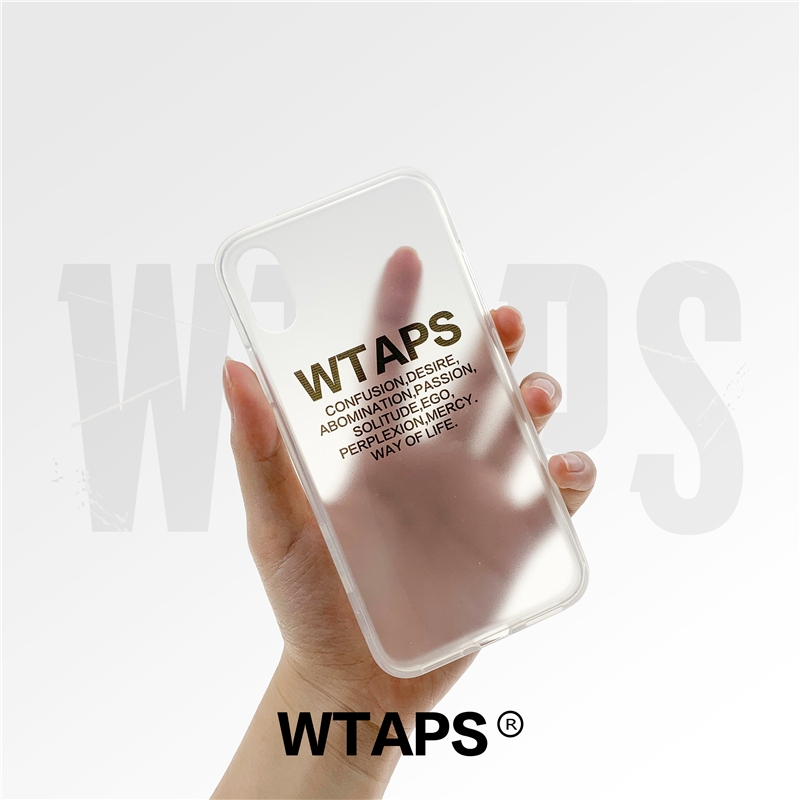 iPhone 12 Ốp điện thoại mềm trong suốt WTAPS cho iPhone 11 Pro max i7 i8 plus X XR XS MAX | BigBuy360 - bigbuy360.vn