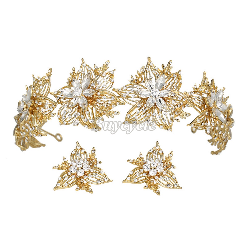 Vương Miện Đính Đá Thời Trang Dành Cho Cô Dâu